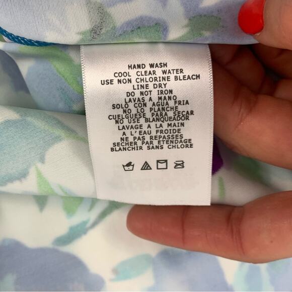 White Floral Tankini - Picture 10 of 11